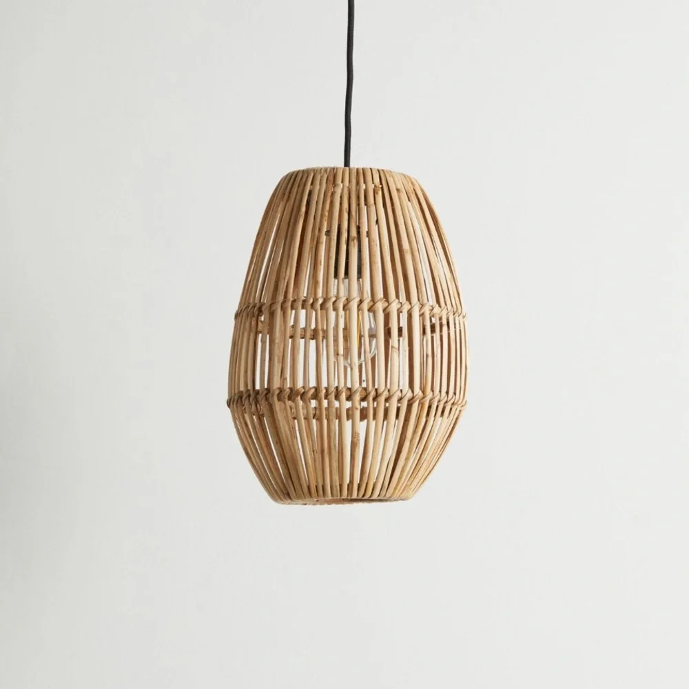 Urban Outfitters Natural Woven Lantern